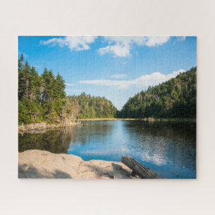 Wasser Spruce Lake Quebec, Kanada Puzzle