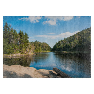 Wasser Spruce Lake Quebec, Kanada Schneidebrett