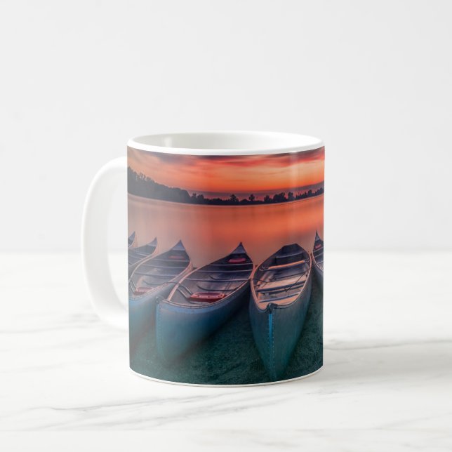 Wasser | St. Louis Missouri Bay Kaffeetasse (Vorderseite Links)
