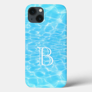 Wasser Texturwasserrippeln cool moderne Monogramm Case-Mate iPhone Hülle