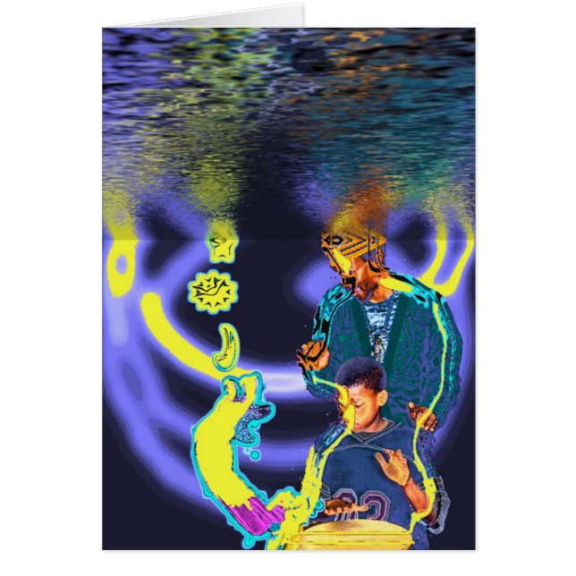 Wasser-Trommel-Geist-Führer (Vorne)