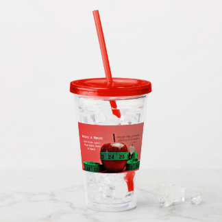 Wasser tut den guten Körper! Acryltrinkbecher
