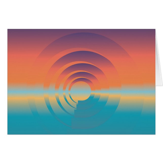 Wasser und Horizont (Vorderseite (Horizontal))