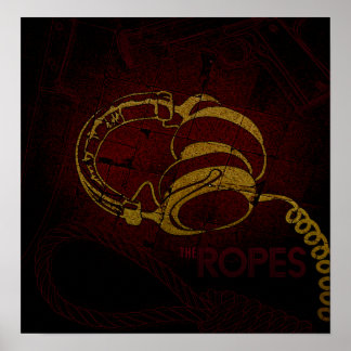 Wasser- und Kopfhörer-Poster Poster