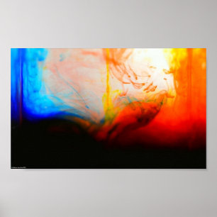 Wasser und Tinten 5, Poster