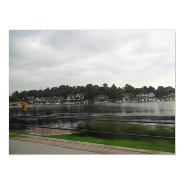 Wasser-Unschärfe Fotodruck (Vorne)