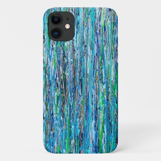 Wasser unter der Brücke iPhone Case (Rückseite)