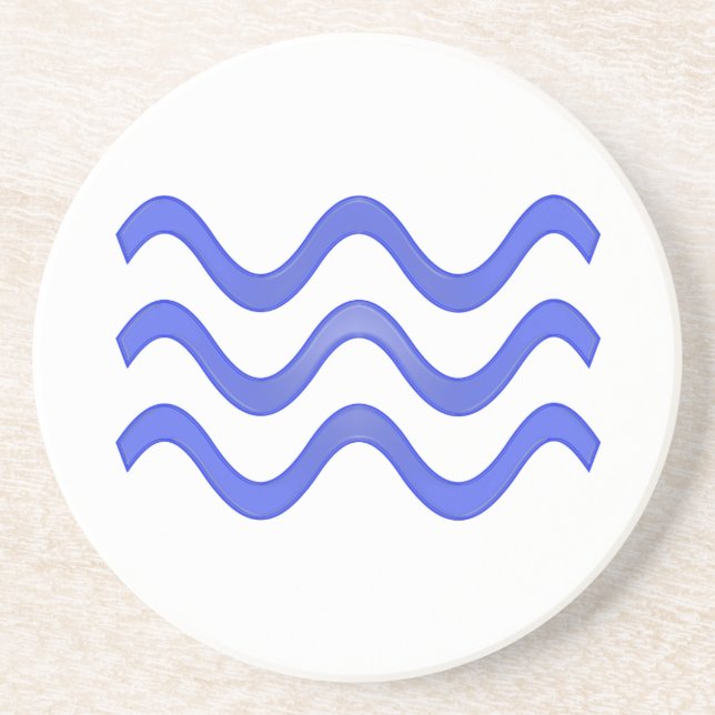Wasser Untersetzer (Vorne)