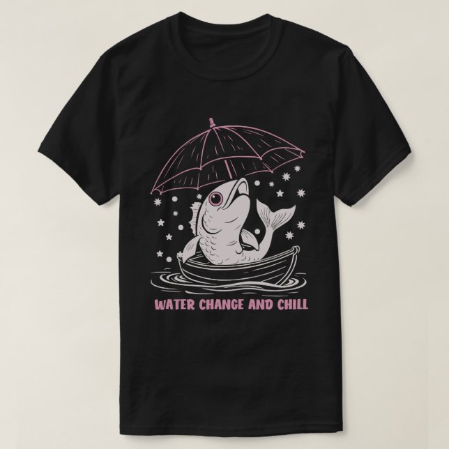 Wasser, Veränderung und Ruhe T-Shirt (Design vorne)