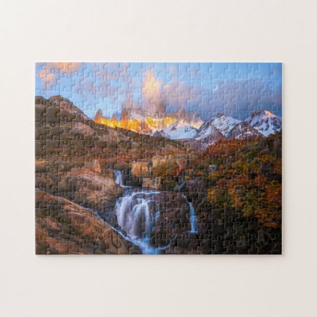 Wasser vom Himmel Puzzle (Horizontal)