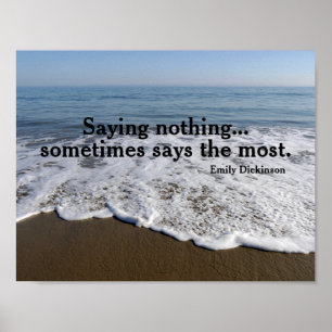 Wasser/Wellen/Rippeln Poster