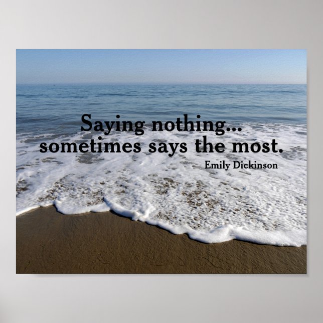 Wasser/Wellen/Rippeln Poster (Vorne)