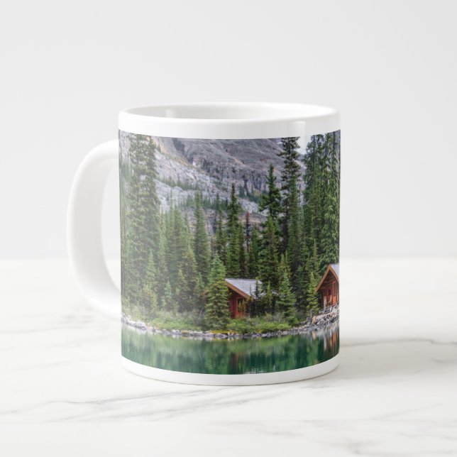 Wasser | Yoho National Park Canada Jumbo-Tasse (Vorderseite Links)