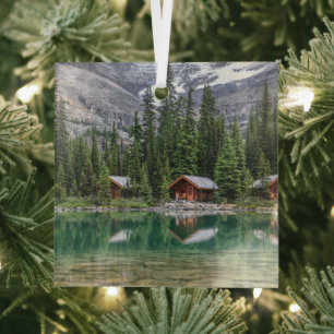 Wasser   Yoho National Park Canada Ornament Aus Glas