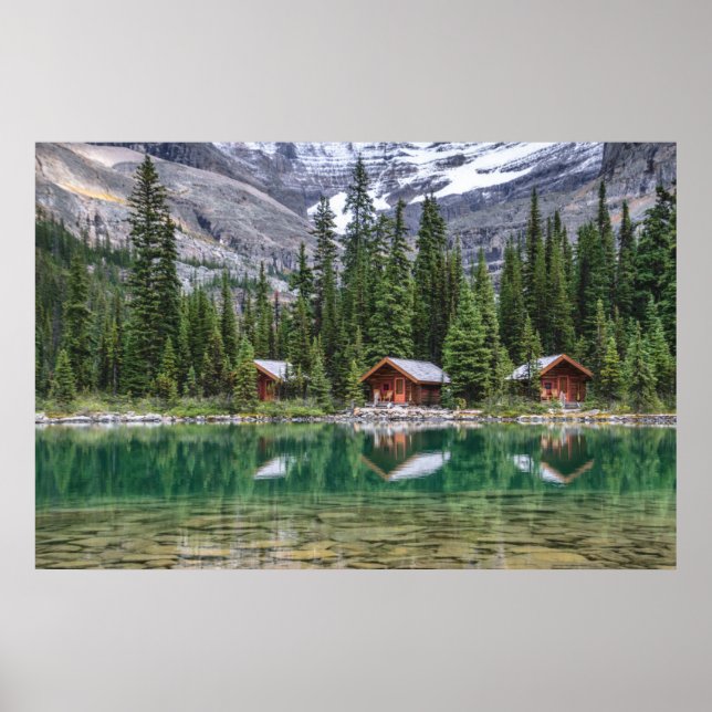 Wasser | Yoho National Park Canada Poster (Vorne)