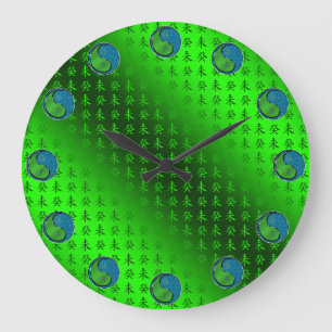 Wasser Ziege Große Wanduhr