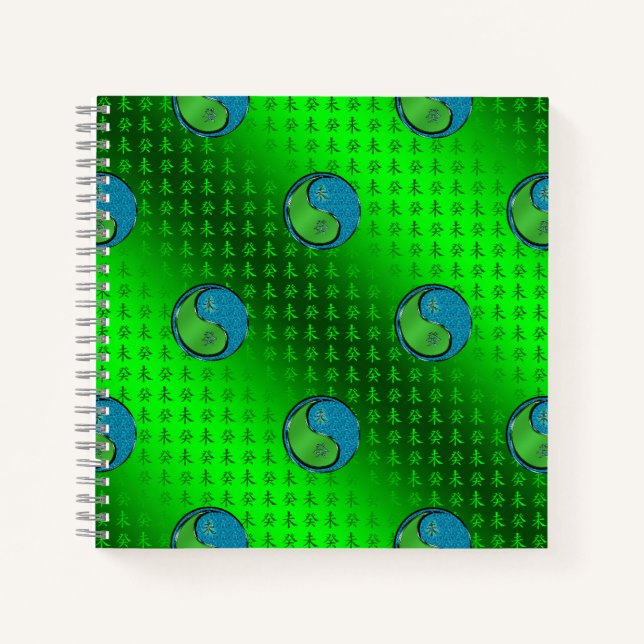 Wasser Ziege Notizbuch (Vorderseite)