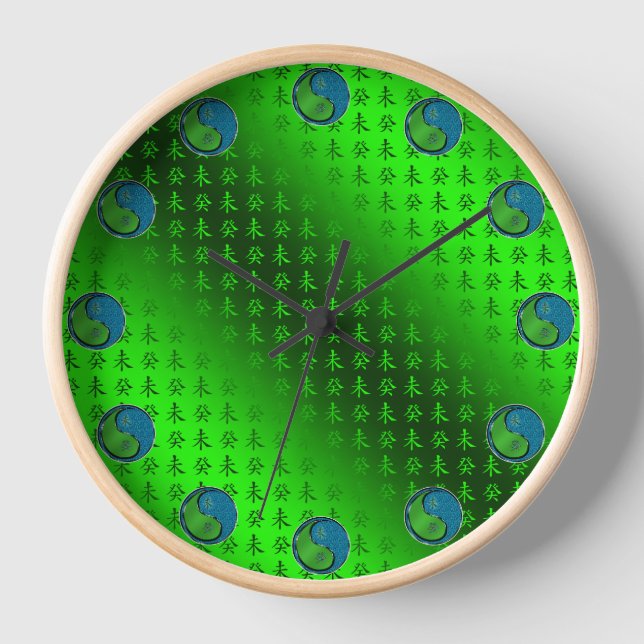 Wasser Ziege Uhr (Vorderseite)
