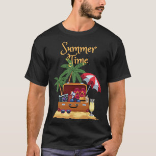 Wasser zum entspannen Sommerpalmen Sandstrand w T-Shirt