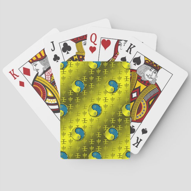 Wasseraffe Spielkarten (Rückseite)