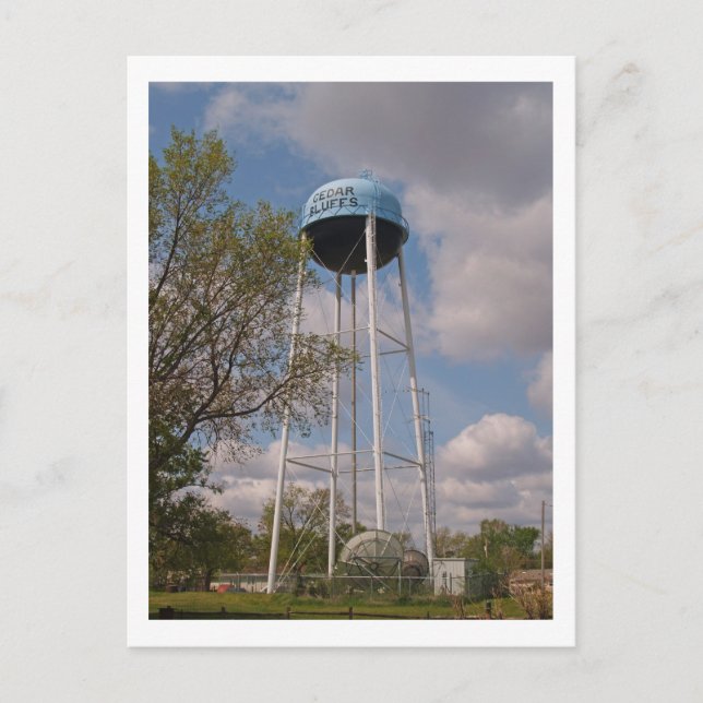 WASSERARBEITEN POSTKARTE (Vorderseite)