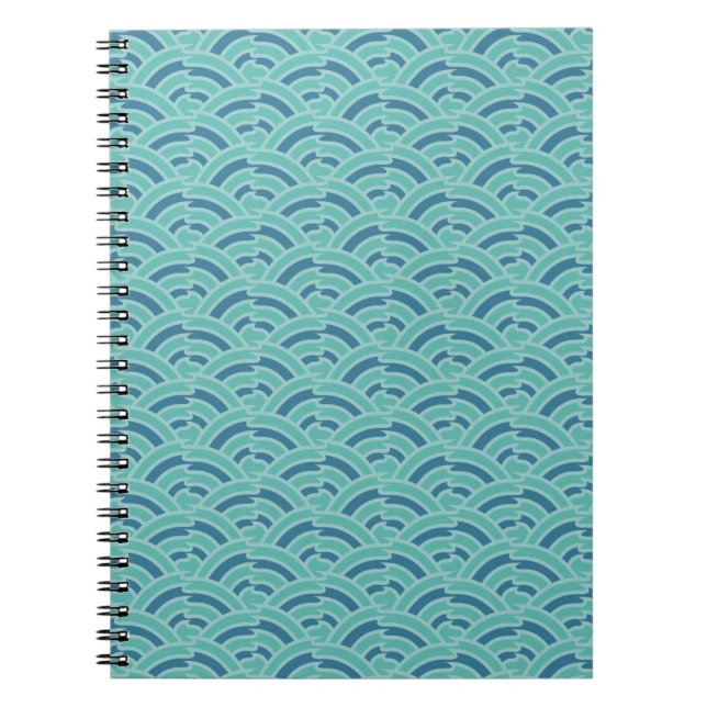 Wasserarme-Notebook Notizblock (Vorderseite)