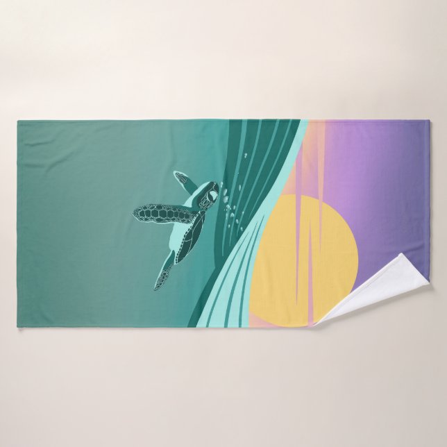 Wasserbadhandtuch Badhandtuch Set (Badehandtuch)