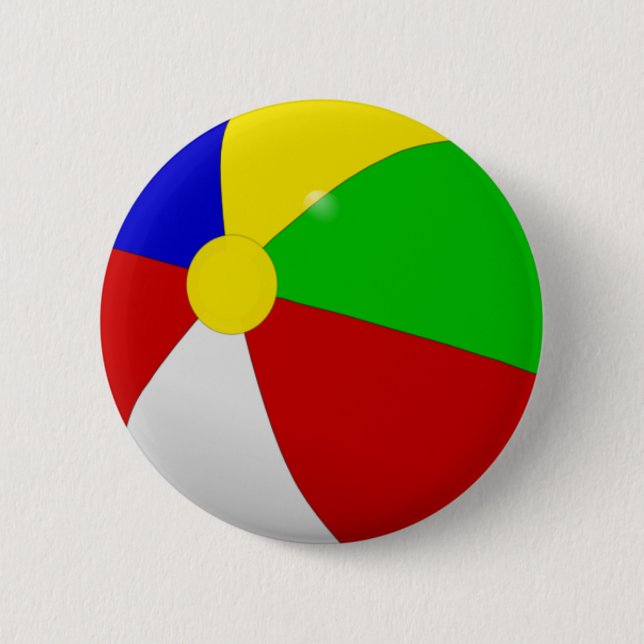 Wasserball Button (Vorderseite)