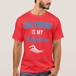Wasserball Chlor ist mein Parfüm Wassersport T-Shirt