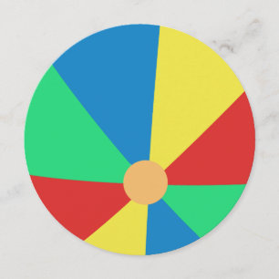 Wasserball-Einladung des Pool-Party-  Einladung