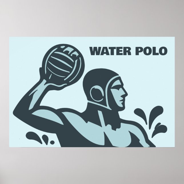 Wasserball Poster (Vorne)