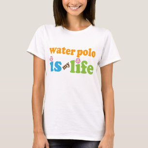 Wasserball-Spieler-Geschenk-Mädchen T-Shirt