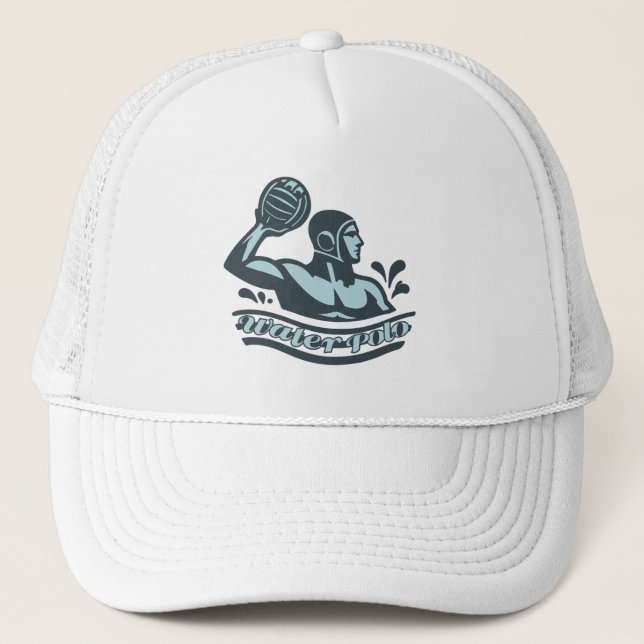 Wasserball Truckerkappe (Vorderseite)