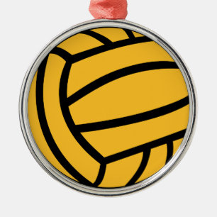 Wasserballball Silbernes Ornament