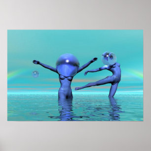Wasserballett Poster
