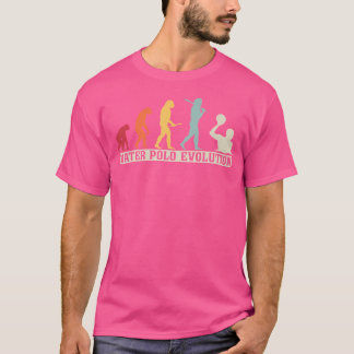 Wasserballliebhaber Retro Vintage Wasserball Evolu T-Shirt