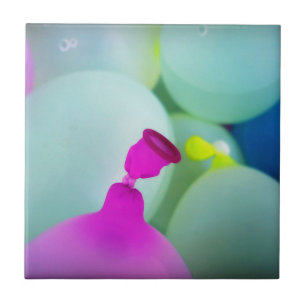 Wasserballons Fliese