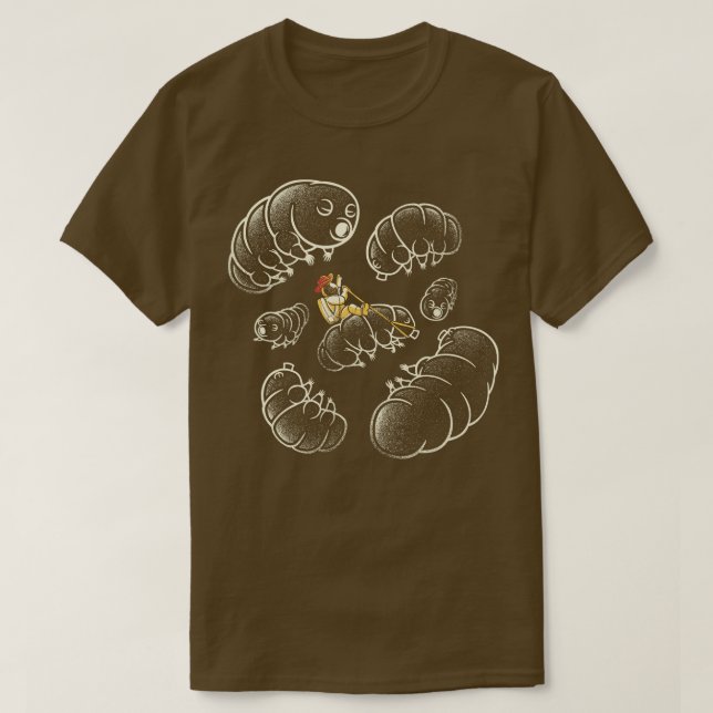 Wasserbär Tardigrade Micro Cosmos von Tobe Fonseca T-Shirt (Design vorne)