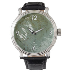 Wasserbedecktes Foto Armbanduhr