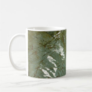 Wasserbedecktes Foto Kaffeetasse