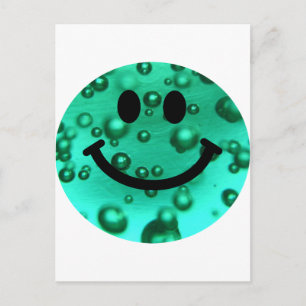 Wasserblasen Postkarte