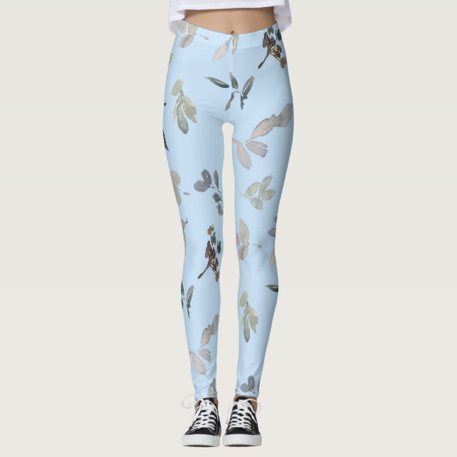Wasserblume Leggings (Vorderseite)