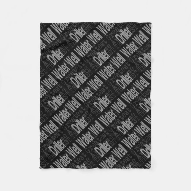 Wasserbohrer Fleecedecke (Vorderseite)