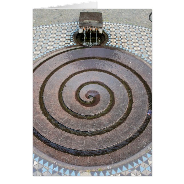 Wasserbrunnen - Koln, Deutschland (Köln) Karte (Vorne)