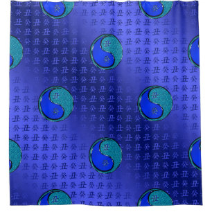 Wasserbüffel Duschvorhang