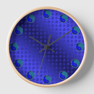 Wasserbüffel Uhr