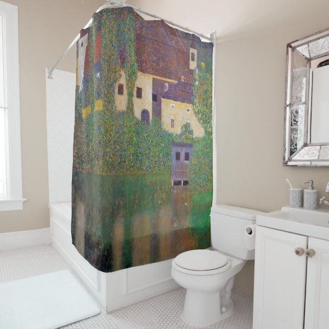 Wasserburg, Gustav Klimt Duschvorhang (Beispiel)