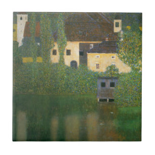 Wasserburg - Gustav Klimt Fliese