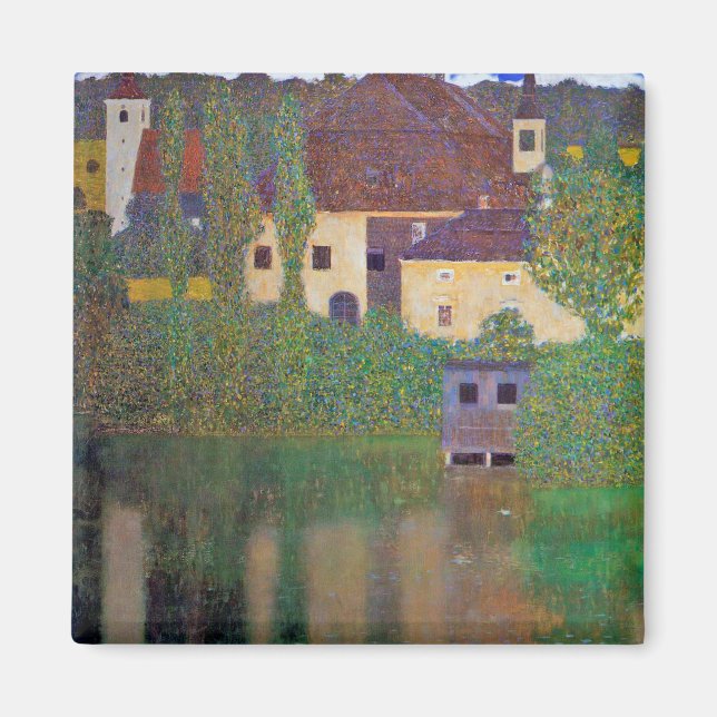 Wasserburg, Gustav Klimt Magnet (Vorne)