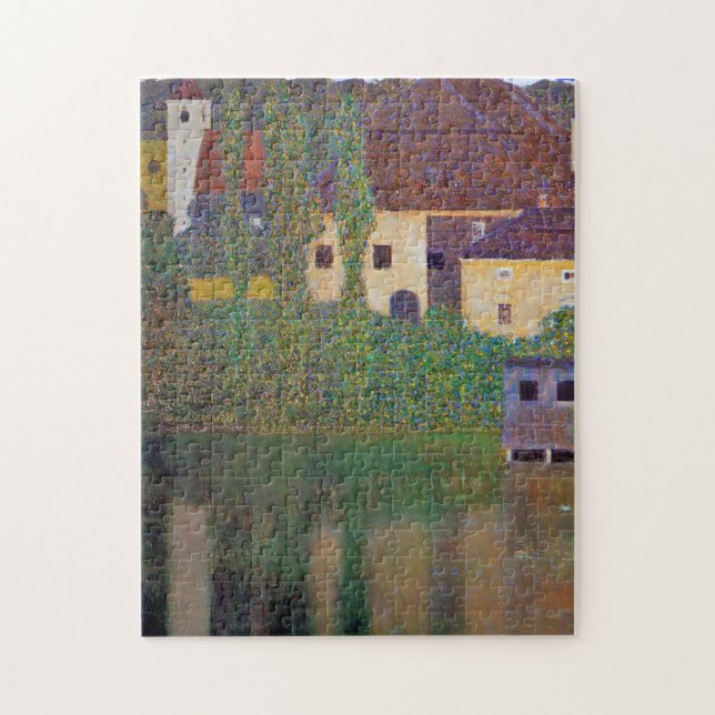 Wasserburg, Gustav Klimt Puzzle (Vertikal)